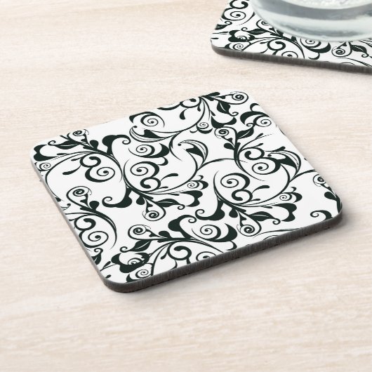 ダマスク織 コースター (左側)