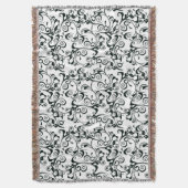 ダマスク織 スローブランケット (正面縦)