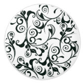 ダマスク織 セラミックノブ (正面)