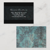 ダマスク織 名刺 (正面/裏面)