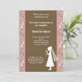 ダマスク聖餐式 招待状 (スタンド正面)