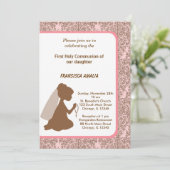 ダマスク聖餐式 招待状 (スタンド正面)