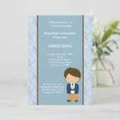 ダマスク聖餐式 招待状 (スタンド正面)