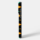 ダマスク華美ダイヤモンドストライプ Case-Mate iPhoneケース (裏面 / 左)