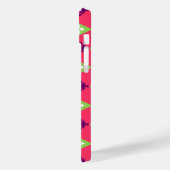 ダマスク華美ダイヤモンドストライプ Case-Mate iPhoneケース (裏面 / 左)