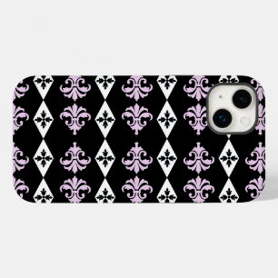 ダマスク華美ダイヤモンドストライプ Case-Mate iPhone 14 PLUSケース