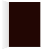 ダマスク葉グレ結婚ンのテーブル番号カード (内側 (右))