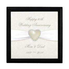 ダマスク30結婚周年記念ギフトボックス ギフトボックス