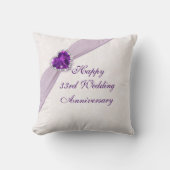 ダマスク33結婚周年記念装飾用クッション クッション (正面)