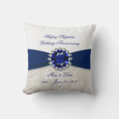 ダマスク45結婚周年記念装飾用クッション クッション (正面)