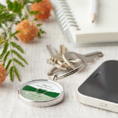 ダマスク55結婚周年 キーホルダー (側面)