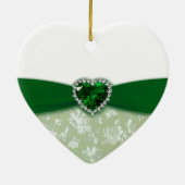 ダマスク55結婚周年 セラミックオーナメント (裏面)