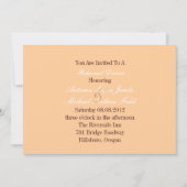 ダマスク ウェスタン カウボーイ 結婚式 リハーサル ディナー 招待状 (正面)