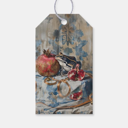 ダマスク – ギフトラベル ギフトタグ (正面)