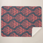 ダマスク シェルパブランケット (正面(横))