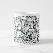 ダマスク ジャンボコーヒーマグカップ (正面)