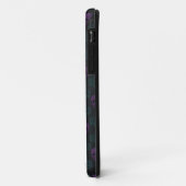 ダマスク スカル ティール パープル Case-Mate iPhoneケース (裏面/左)