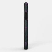ダマスク スカル ティール パープル Case-Mate iPhoneケース (裏面/右)
