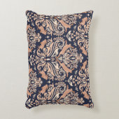 ダマスク・パターンにシームレスな対称スタイル。  アクセントクッション (正面(垂直))