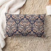 ダマスク・パターンにシームレスな対称スタイル。 ランバークッション (ブランケット)