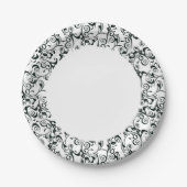 ダマスク ペーパープレート (正面)