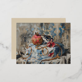 ダマスク – ホイルポストカード 箔シーズンポストカード