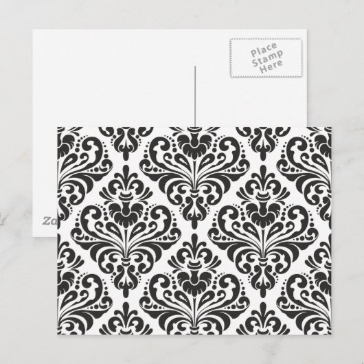 ダマスク ポストカード (正面/裏面)
