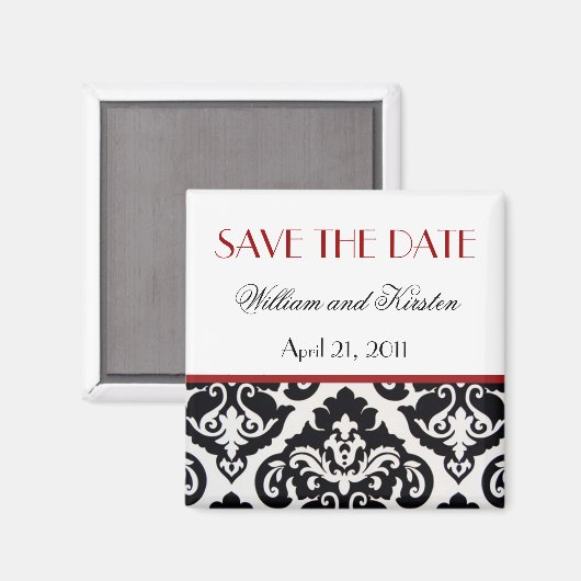 ダマスク マグネット (正面/裏面)