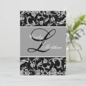 ダマスク モノグラム インビテーション (スタンド正面)