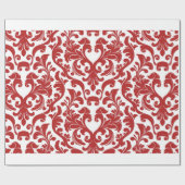ダマスク ラッピングペーパー (フラット)