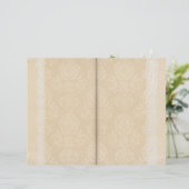 ダマスク&レーススクラップブックジャーナルページ (スタンド正面)