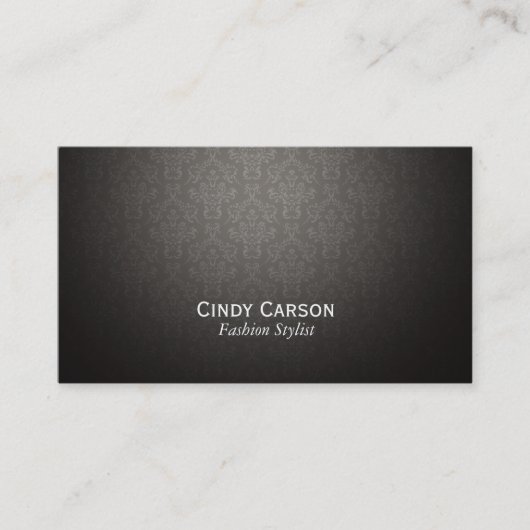 ダマスク 名刺 (正面)