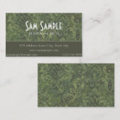 ダマスク 名刺 (正面/裏面)