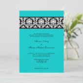 ダマスク 招待状 (スタンド正面)