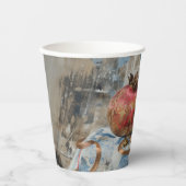 ダマスク – 紙カップサイズ236ml紙カップ 紙コップ (正面)