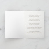 ダマスク 30周年 結婚記念日 グリーティング カード (内部)