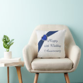 ダマスク 45周年 結婚記念日 クッションカバー クッション (椅子)