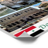 ダマスコ – シリア – モザイク –  ポスター (角)