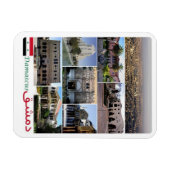 ダマスコ – シリア – モザイク – マグネット (横)