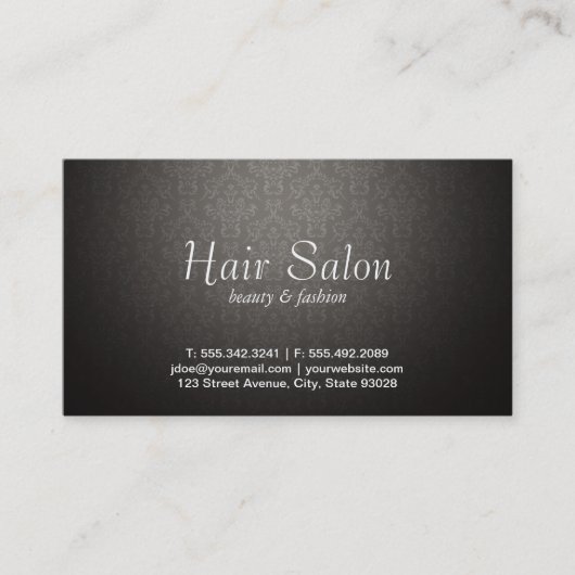 ダマスヴィネットアポイントメント 予約カード (正面)