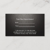 ダマスヴィネット(アポイントメントカード) 予約カード (裏面)