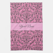 ダマパーソナライズされたスク キッチンタオル (縦)