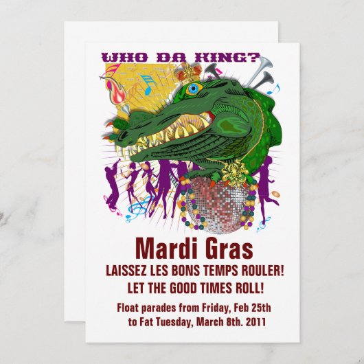 ダマルディグラスキング (正面/裏面)