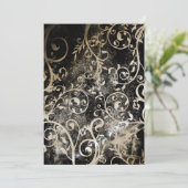 ダマ動揺してスクグランジ結婚ゴシック 招待状 (スタンド正面)