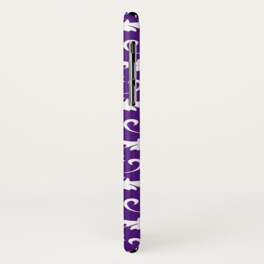 ダマ華美スクパターン(の模様が)ある Case-Mate iPhoneケース (裏面/左)