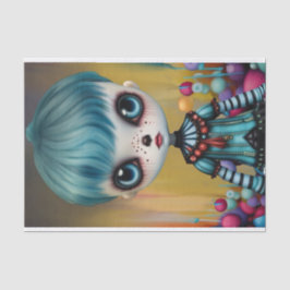 ダミアン、不気味な人形、アガサの兄弟 薄葉紙