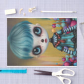 ダミアン、不気味な人形、アガサの兄弟 薄葉紙 (クラフト)