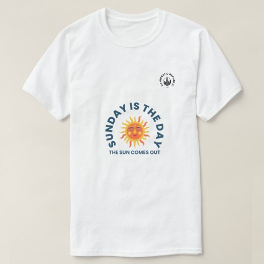 ダミクラティックTシャツ Tシャツ (デザイン正面)