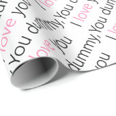 ダミー、私は愛します ラッピングペーパー (ロールコーナー)