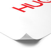 ダミ保ゴを抱きしめて落ち着く ポスター (角)